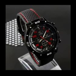 Men's Cool Racing Outdoor Sports Wrist Watch, Trend Fashion Men's Quartz Watch