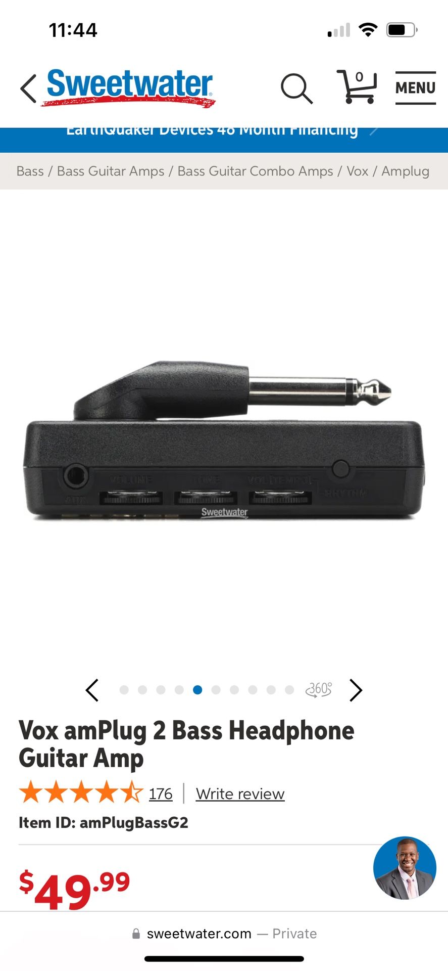 Vox Bass AmPlug  2