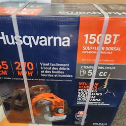 Husqvarna 150bt Gas Backpack Blower. 270mph