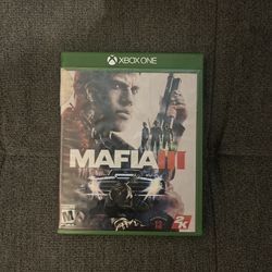 XBOX ONE - MAFIA 3