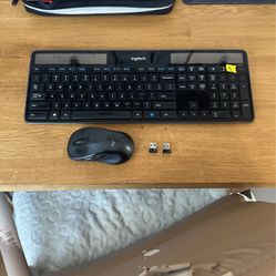 Wireless Logitech Keyboard And Mouse