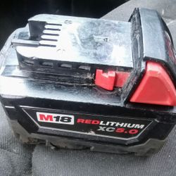 Milwaukee M18 XC 5.0 Battery
