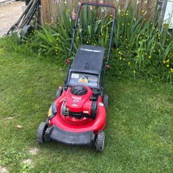 Troy Bilt With Bag Push Lawnmower Trade In Mower For Discount 