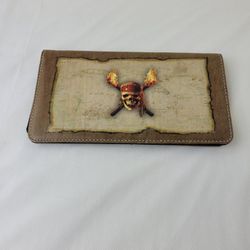 New Disney's Pirates of the Caribbean Long Wallet