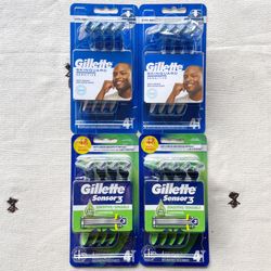 Gillette Men Disposable Razor Sensitive Skin Skinguard Sensor3