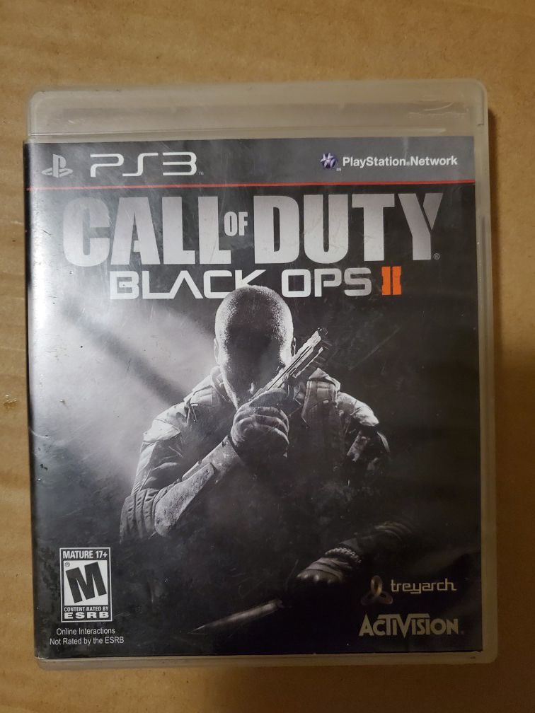Call of duty black ops 2 for ps3