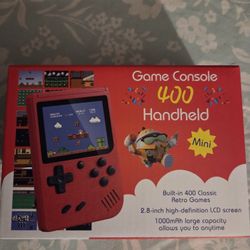 Game Console Handheld Games
