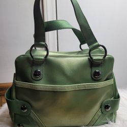Green Tote Bag 