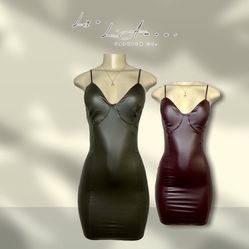 Lexi Leather Dress