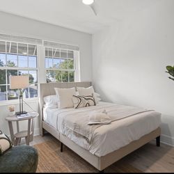 Luxury Queen Bed - Mattress also Available 