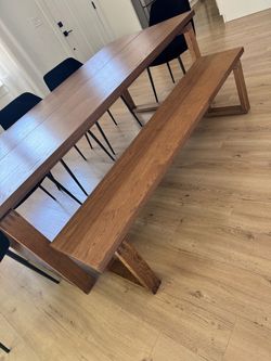 IKEA dining table bench MÖRBYLÅNGA