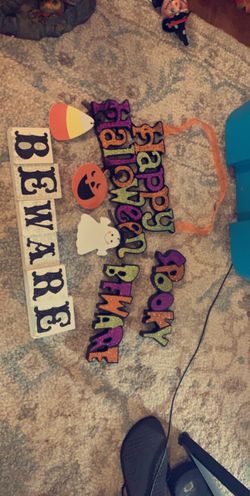Halloween signs