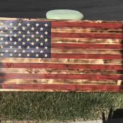 US Rustic Flag