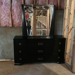 Black Nightstand 