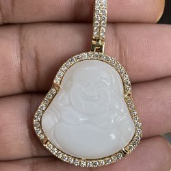14K Diamond Pendant 