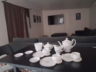 Tea set for three