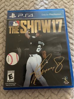 PS4 game the show17!!!