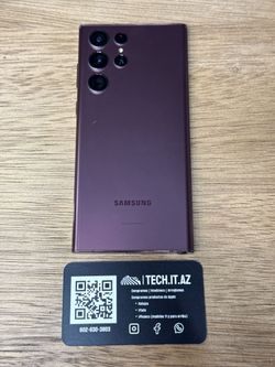 📱 Galaxy S22 Ultra | 256GB | Burgundy | Verizon Only | Hablo Español