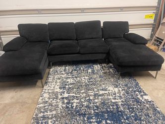 Black sofa