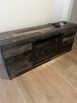 TV stand/drawer/fireplace