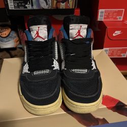 Union LA x Air Jordan 4 Retro Off Noir SZ 8