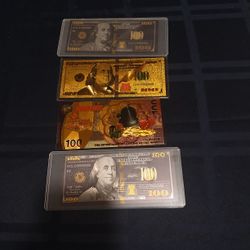 Gold Foil Bills