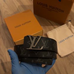 Louis Vuitton Matte Black belt