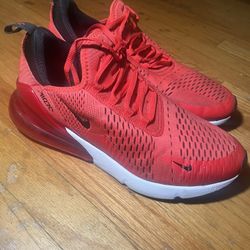 Nike Air Max 270 Men’s Size 10 – Red/Black/White Athletic Shoes 