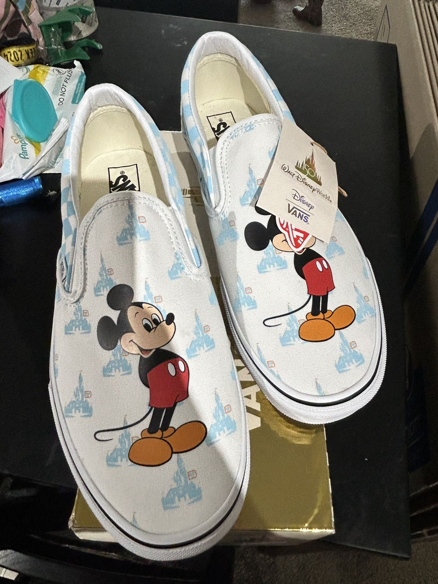 Walt Disney World 50th Anniversary Mickey Mouse Vans 