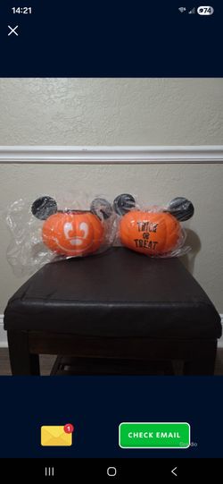 Disney Light Up Halloween Buckets