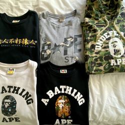  BAPE Shirts and Hoodies