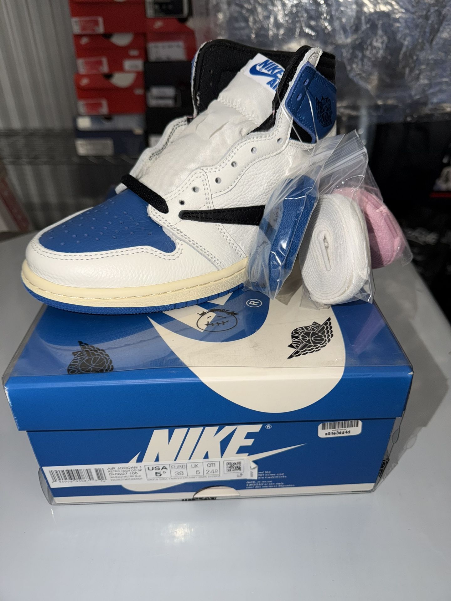Fragment X Travis Scott X Jordan 1 High Size 5.5