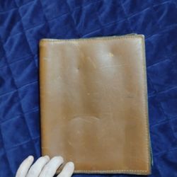 Vintage Handmade Planner Cover