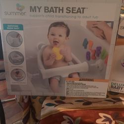 Brand New Never Used Baby Bath Seat Great For Supporting Baby While Taking Bath !!!