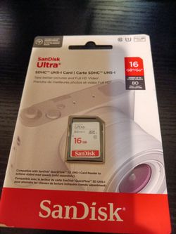 Sabdisk Ultra Sdhc 16 Gb