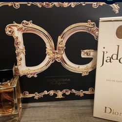 D/G And JAdore Perfume 
