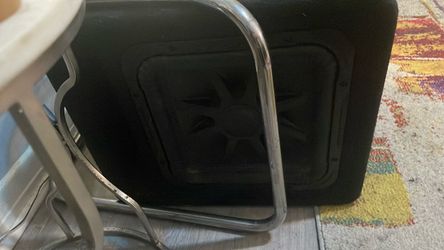 Subwoofer Speaker Pair in Enclosures