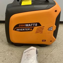 Efurden 2500w Portable Inverter Generator Gas Powered Camping Travel Emergency Safe SOS Outdoors Home Backup Construction Power Supply RV Eco Quiet