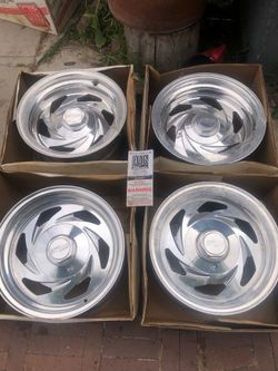 15” Boyd’s wheels 5x4.75 Chevy nova Monte Carlo El Camino project parts cutlass wagon Pontiac Buick 15x7 mags