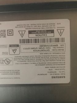 Samsung  q90   75in smart tv