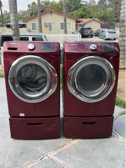 XL washer and gas dryer