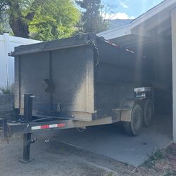 2022 8lug Dump Trailer Trades Welcome