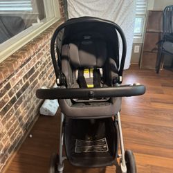 Graco Snugride 35 LX Infant Carseat And Click Connect Stroller