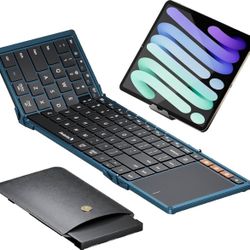 Foldable Keyboard with Touchpad