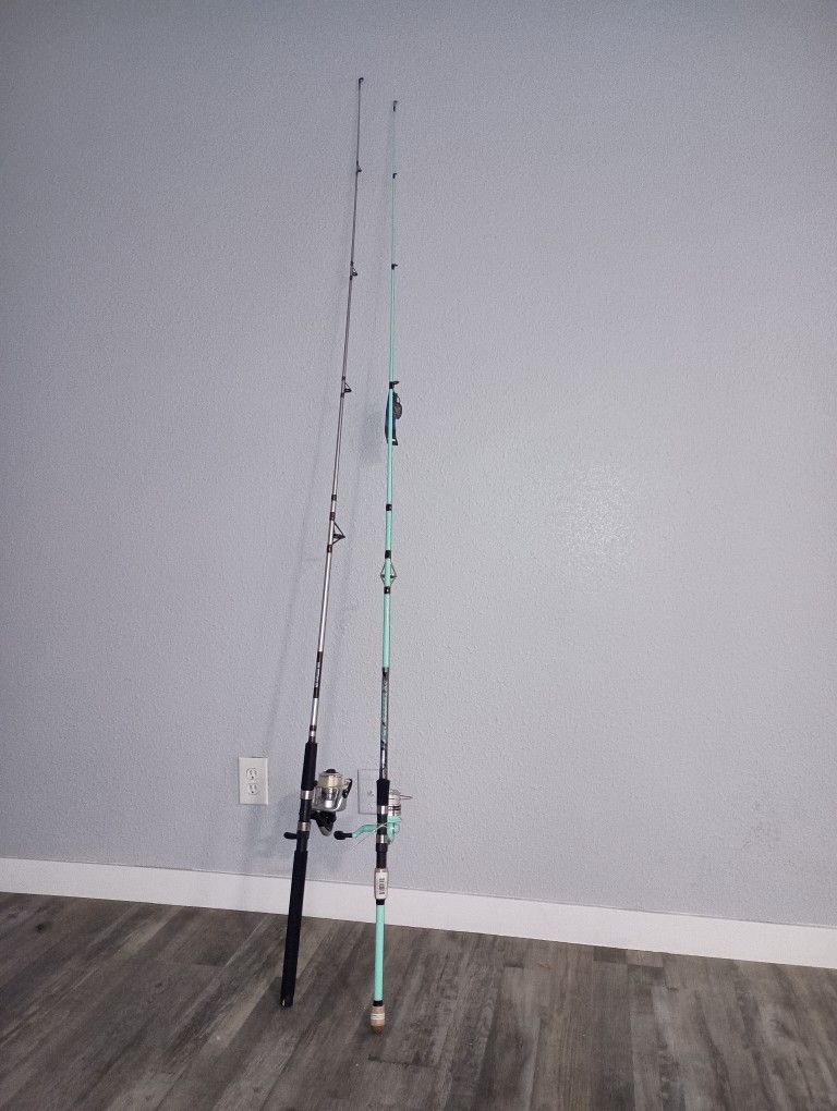 Fishing poles Fishing Rod, fishing tackle fishing gear, Reel And Rod