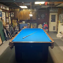 9 Ft Table New Felt Heritage
