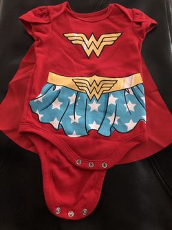Wonder Woman Halloween Costume : 3-6 months