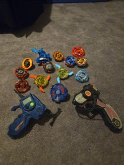 Beyblade Lot and 2 Limited Edition Digital Special Launchers