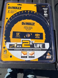 12 inch Dewalt table saw or minor saw