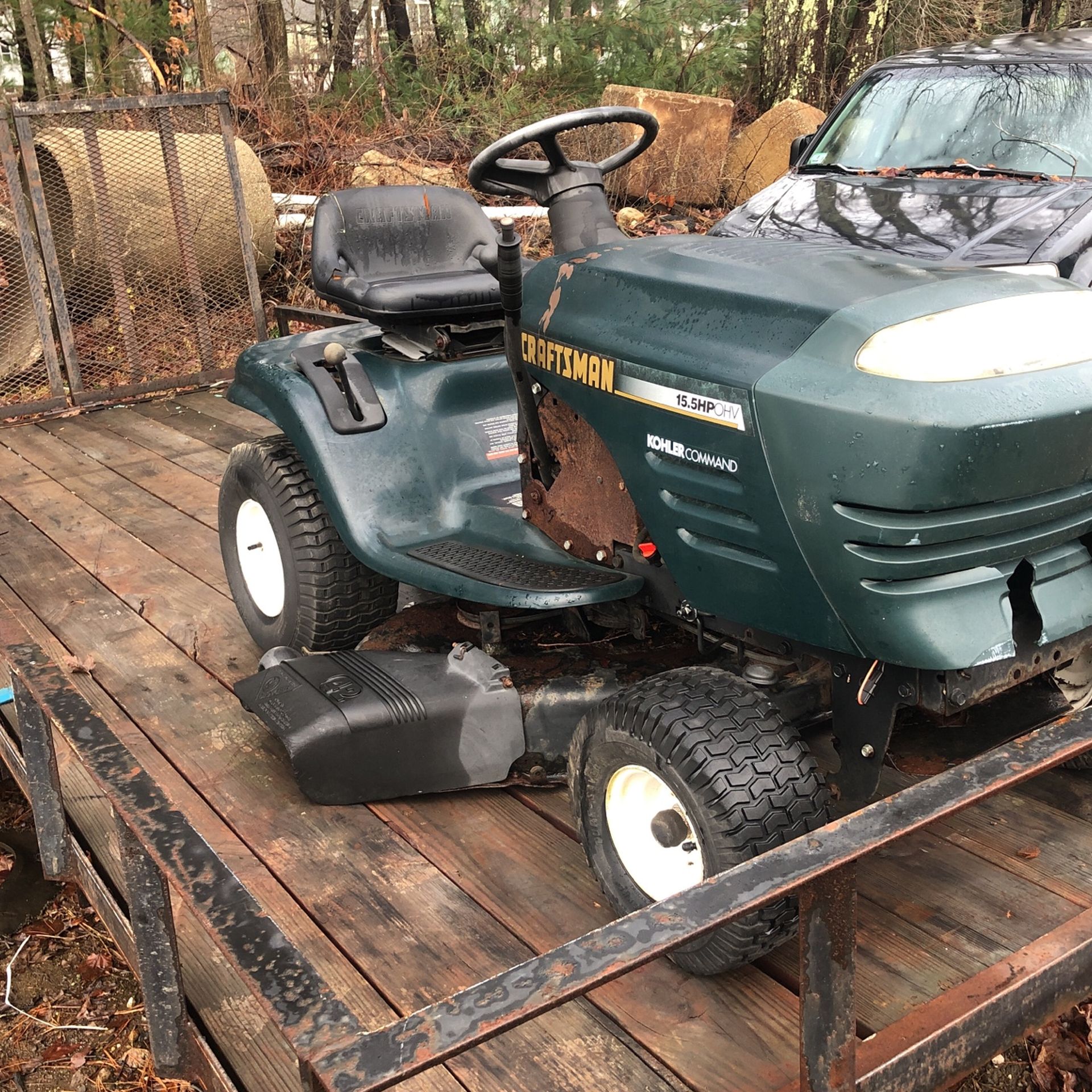 Craftsman Tractor Working